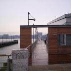 Down The River That Separates New York And New Jersey